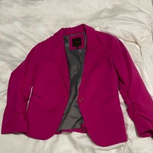 The limited hot pink blazer